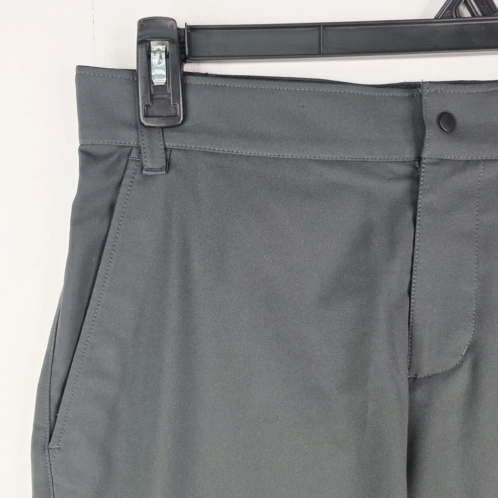 Nike Dri-Fit Golf‎ Pants Dark Gray Flat Front 30x30 Fit 30X28 Performance DN2397